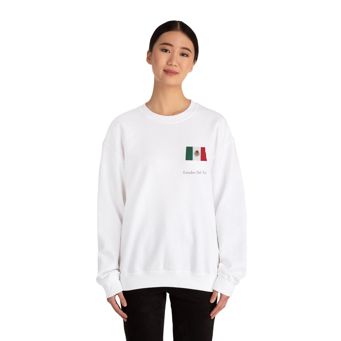 Estados Del Tri - North Dakota Crewneck Sweatshirt