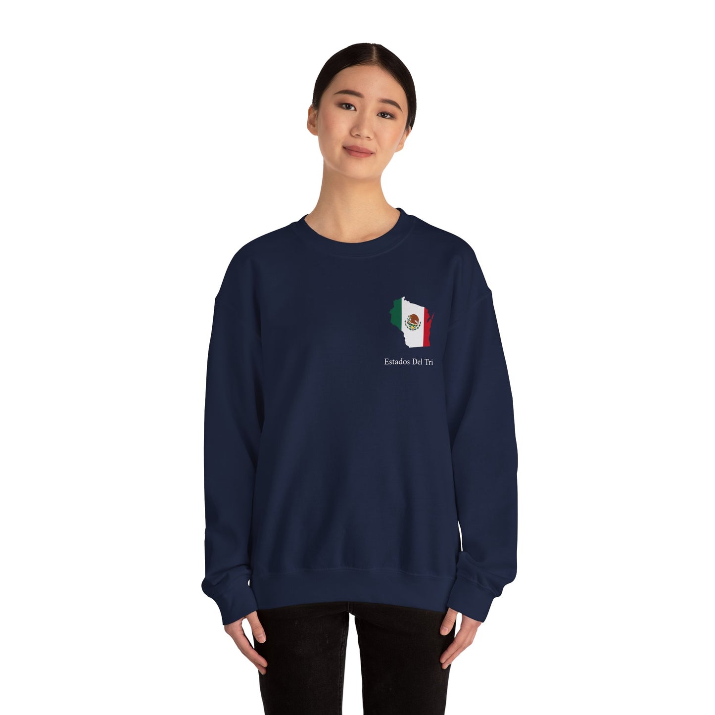 Estados Del Tri - Wisconsin Crewneck Sweatshirt
