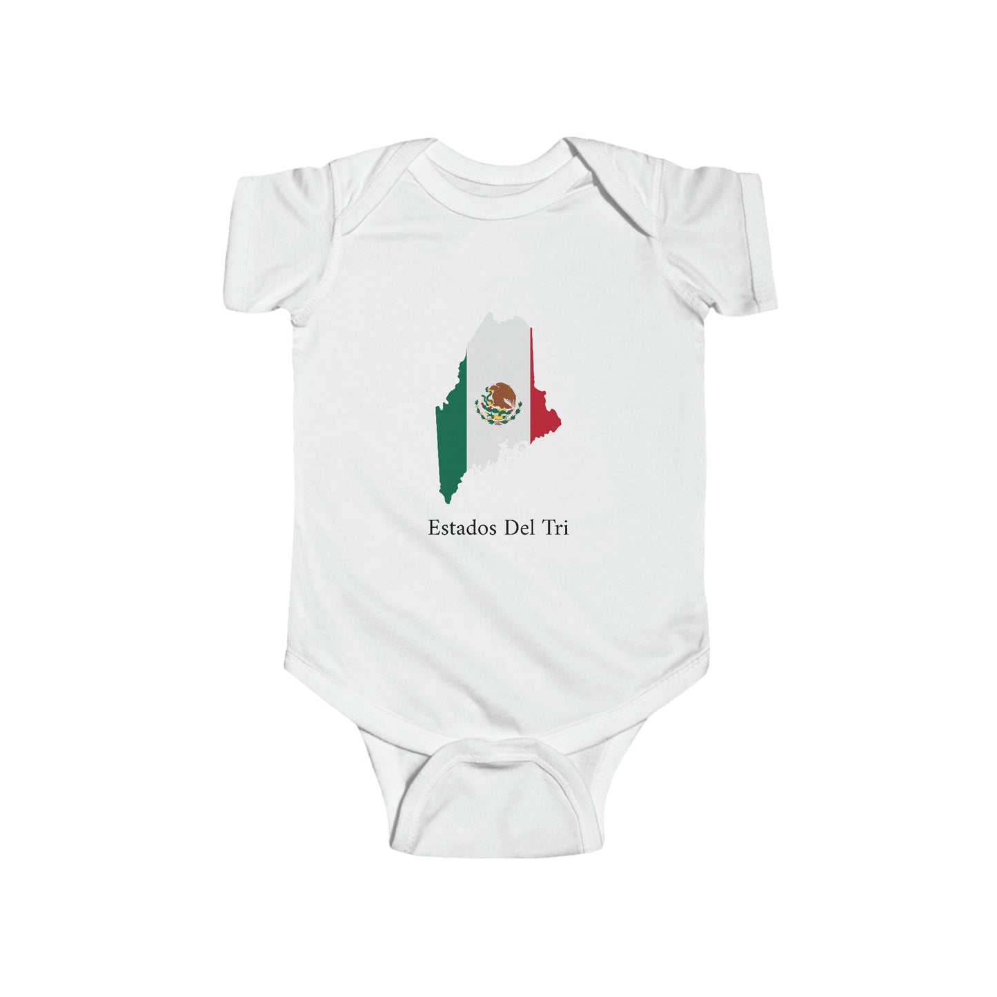 Estados Del Tri - Maine Baby Onesie