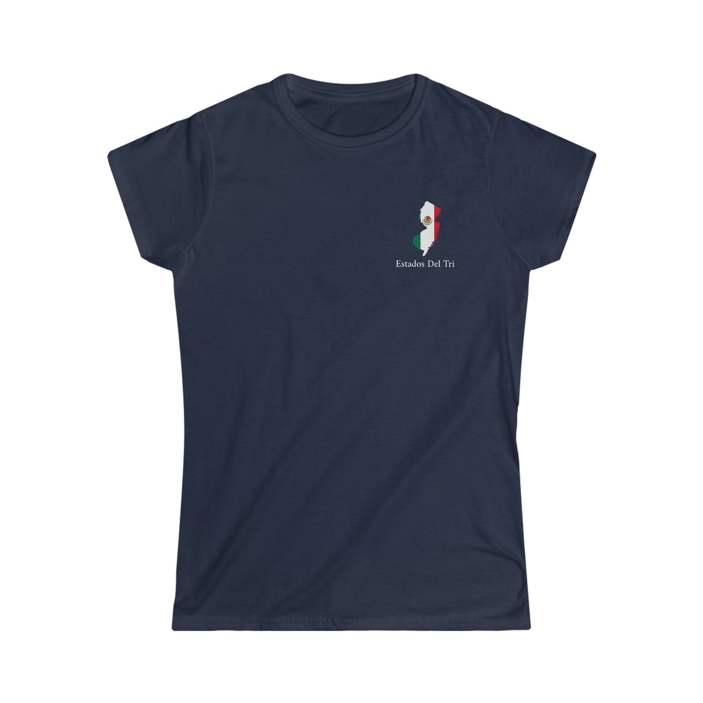 Estados Del Tri - New Jersey Women's Softstyle Tee