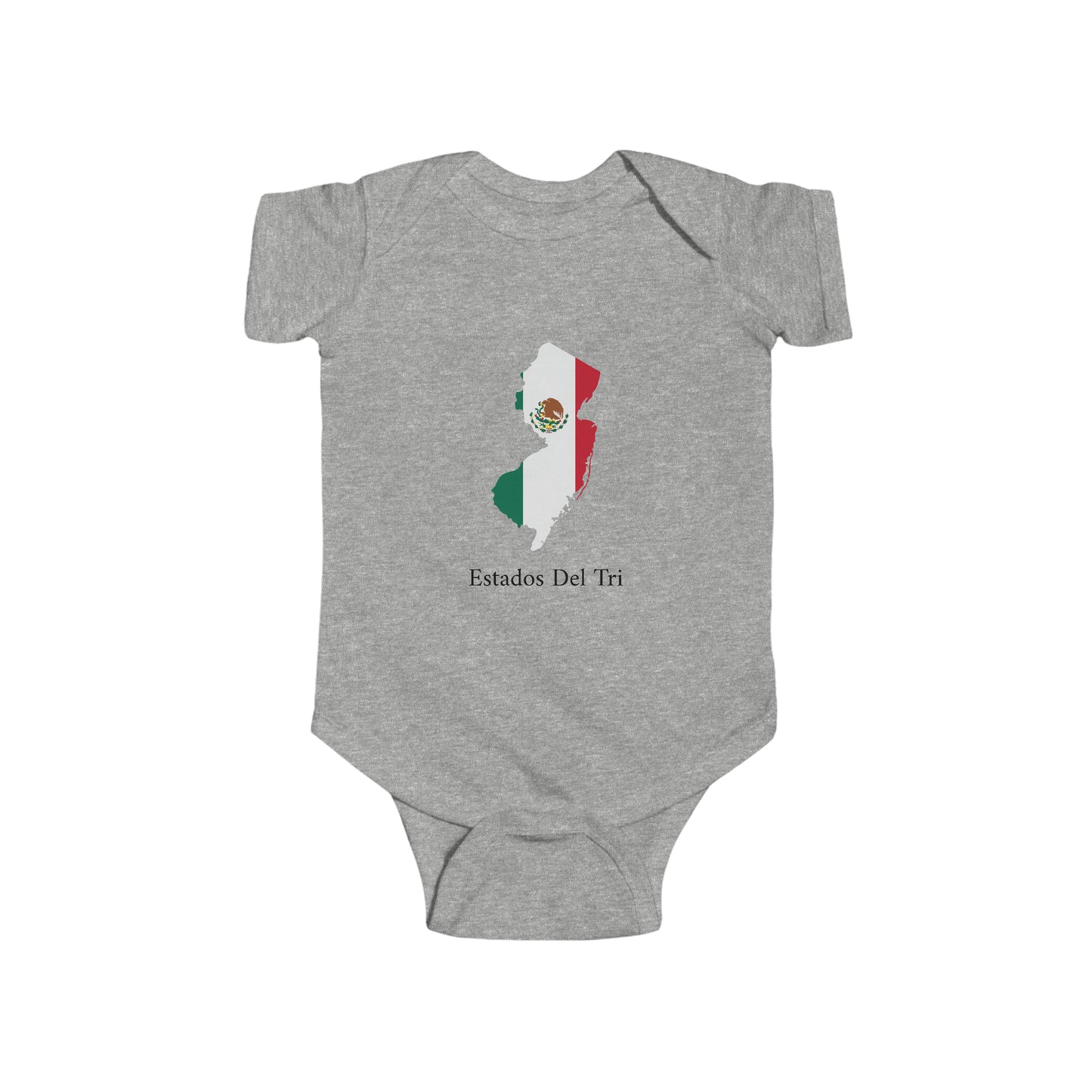 Estados Del Tri - New Jersey Baby Onesie