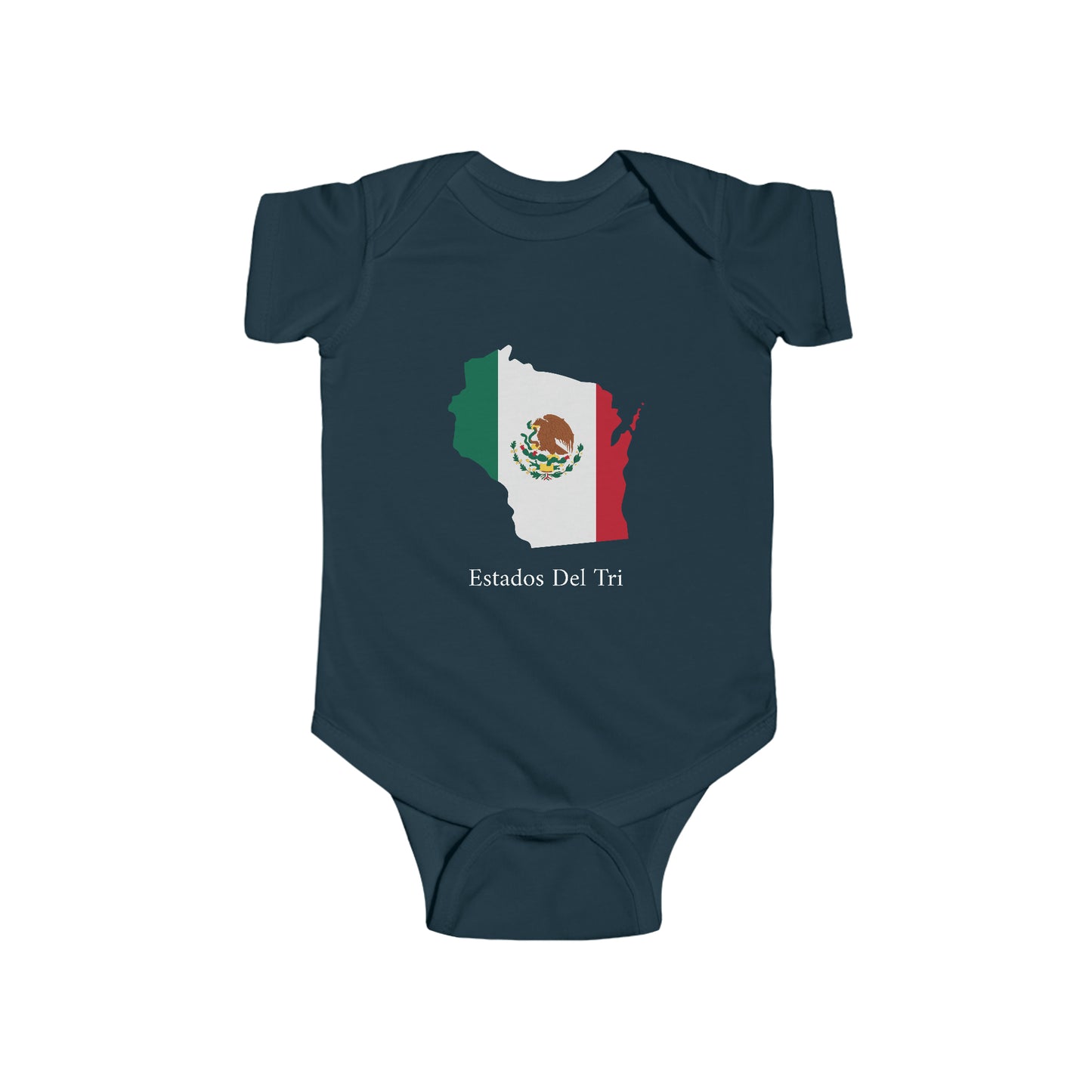 Estados Del Tri - Wisconsin Baby Onesie
