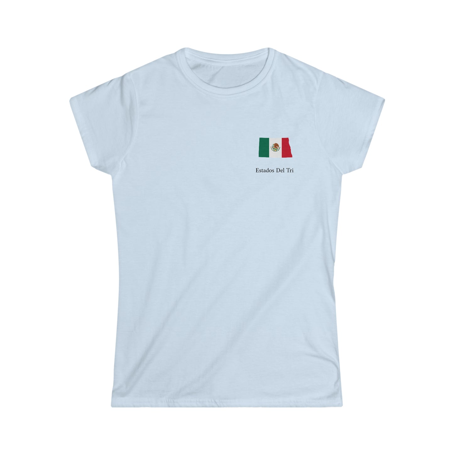 Estados Del Tri - North Dakota Women's Softstyle Tee