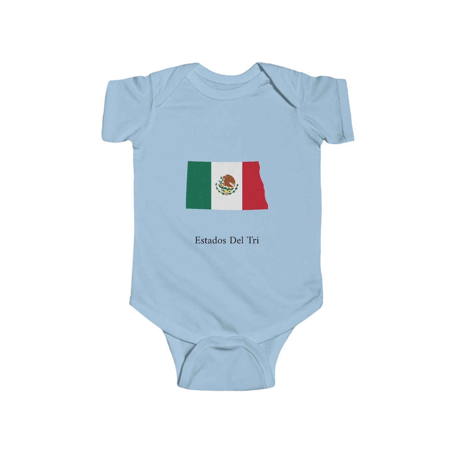 Estados Del Tri - North Dakota Baby Onesie