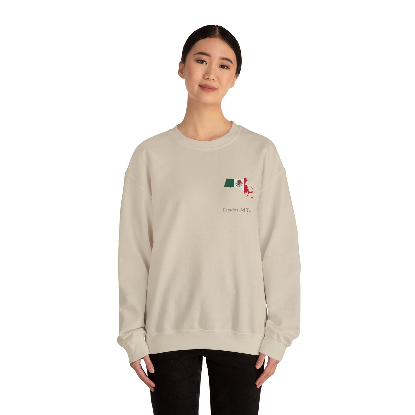 Estados Del Tri - Massachusetts Crewneck Sweatshirt