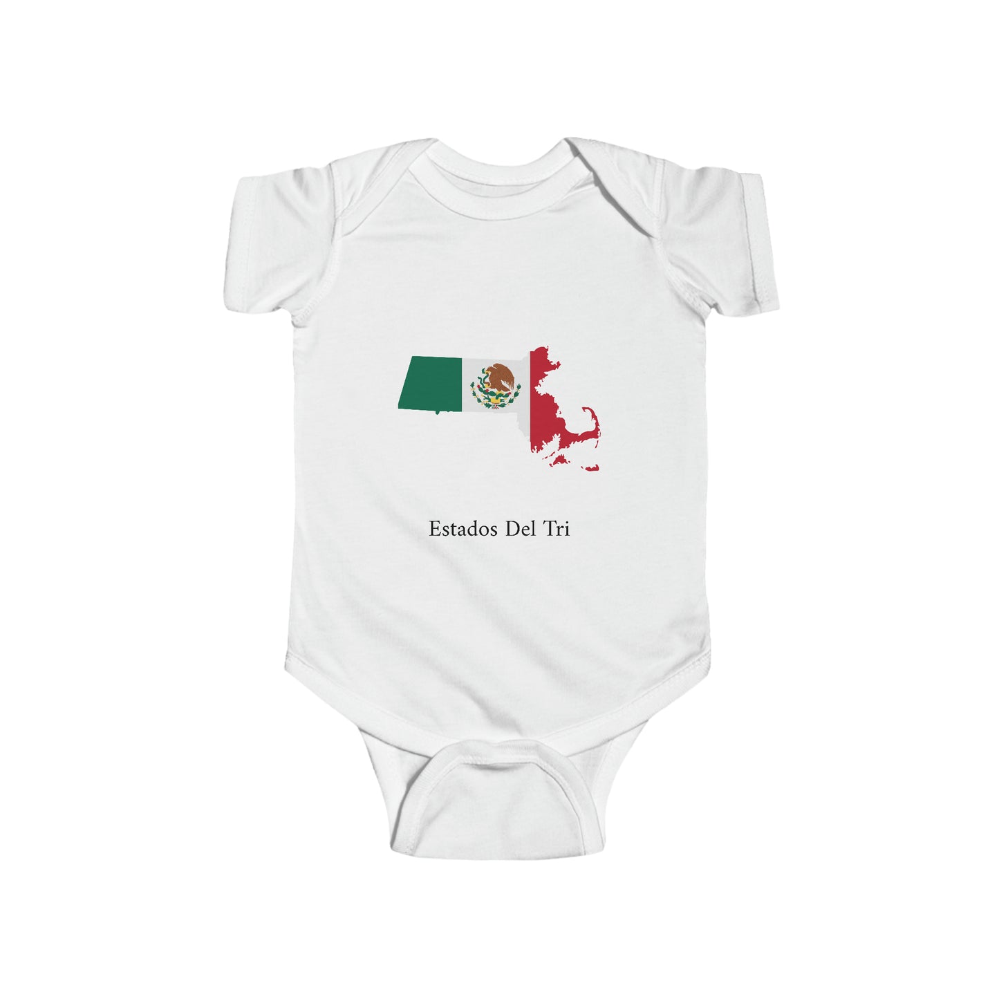 Estados Del Tri - Massachusetts Baby Onesie