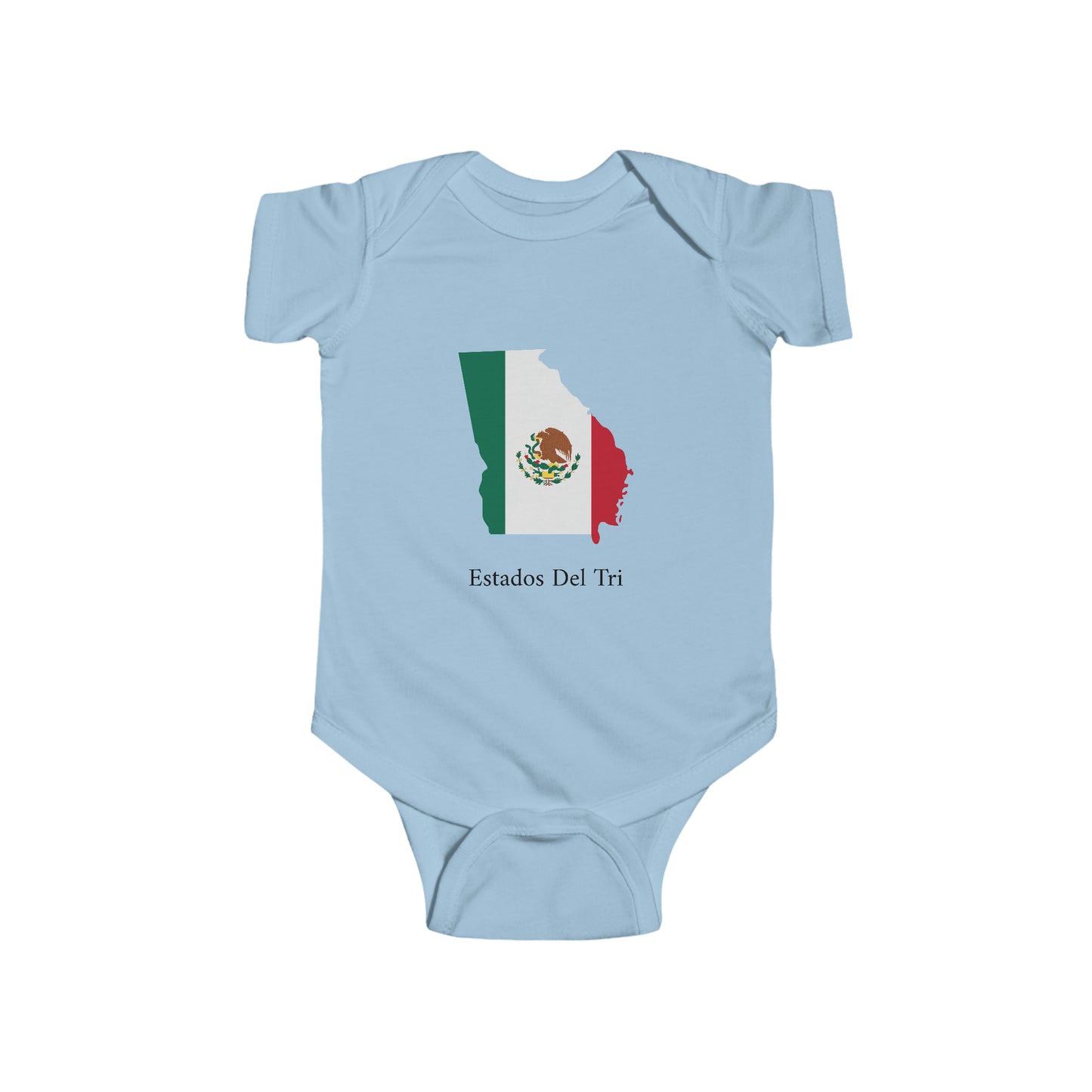 Estados Del Tri - Georgia Baby Onesie