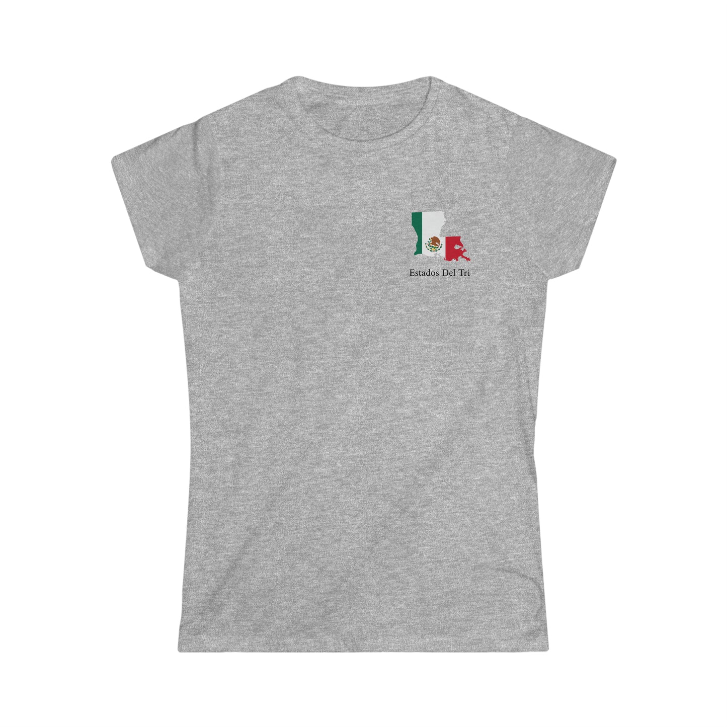 Estados Del Tri - Louisiana Women's Softstyle Tee
