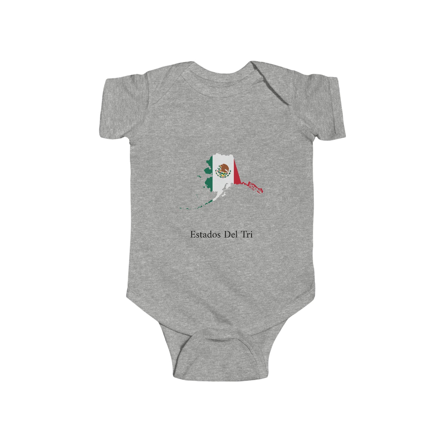 Estados Del Tri - Alaska Baby Onesie