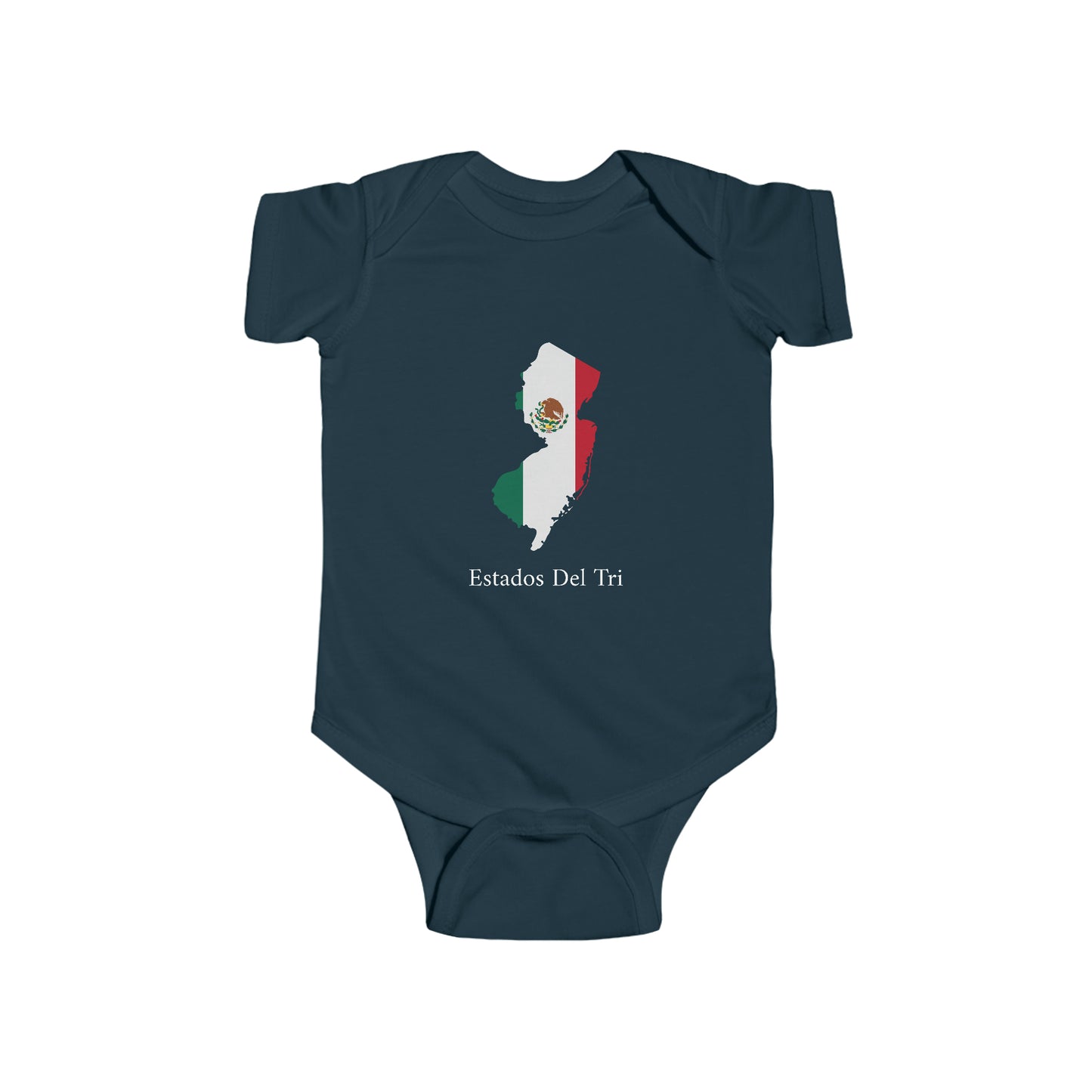 Estados Del Tri - New Jersey Baby Onesie