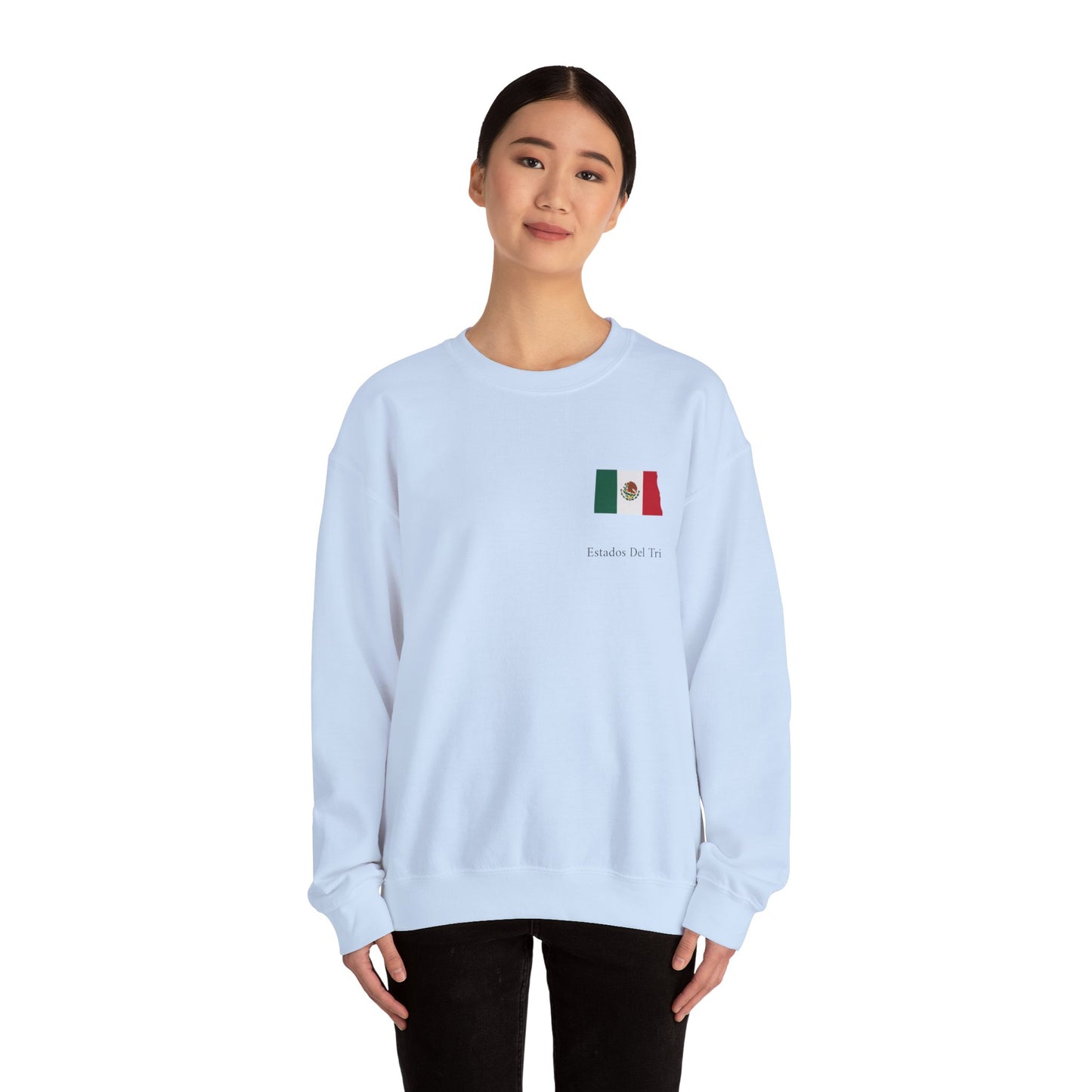 Estados Del Tri - North Dakota Crewneck Sweatshirt