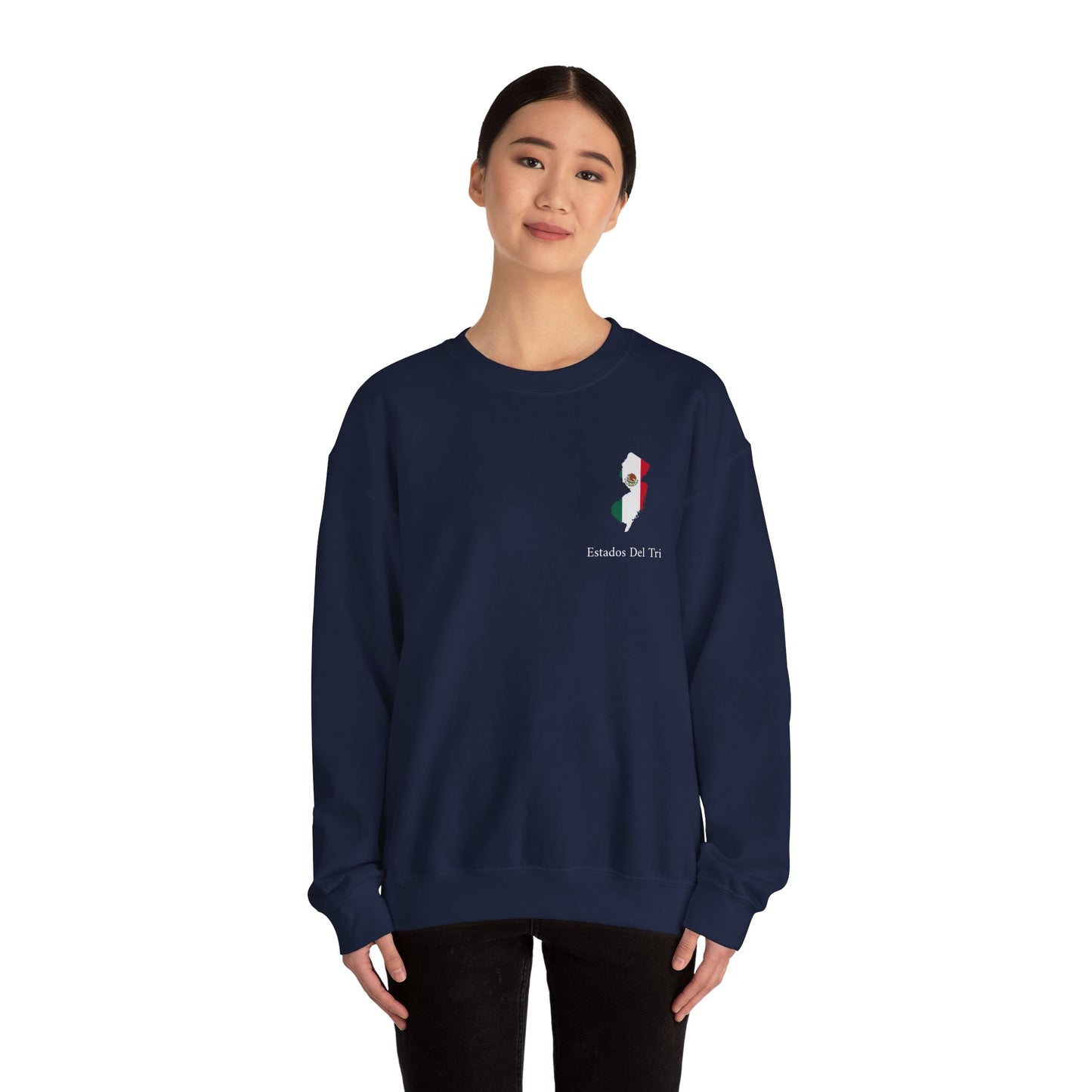 Estados Del Tri - New Jersey Crewneck Sweatshirt