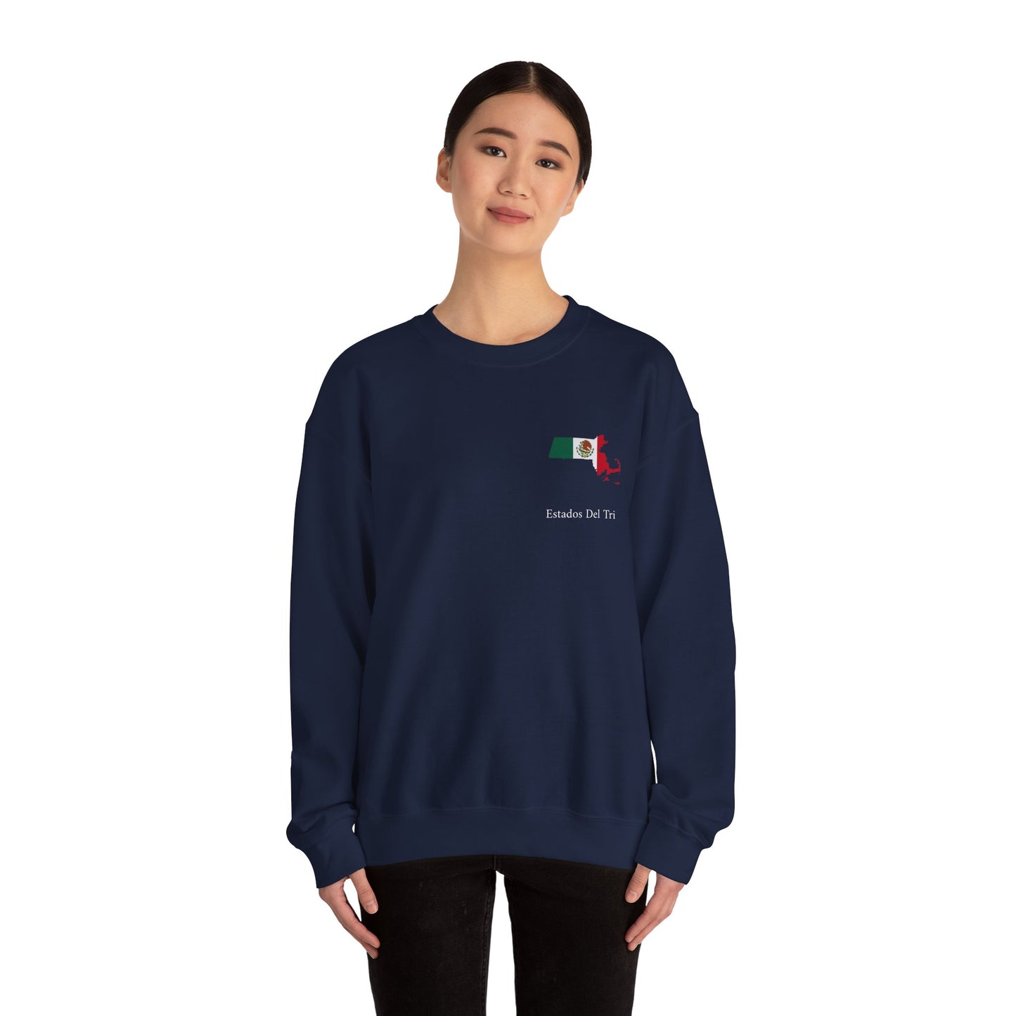 Estados Del Tri - Massachusetts Crewneck Sweatshirt