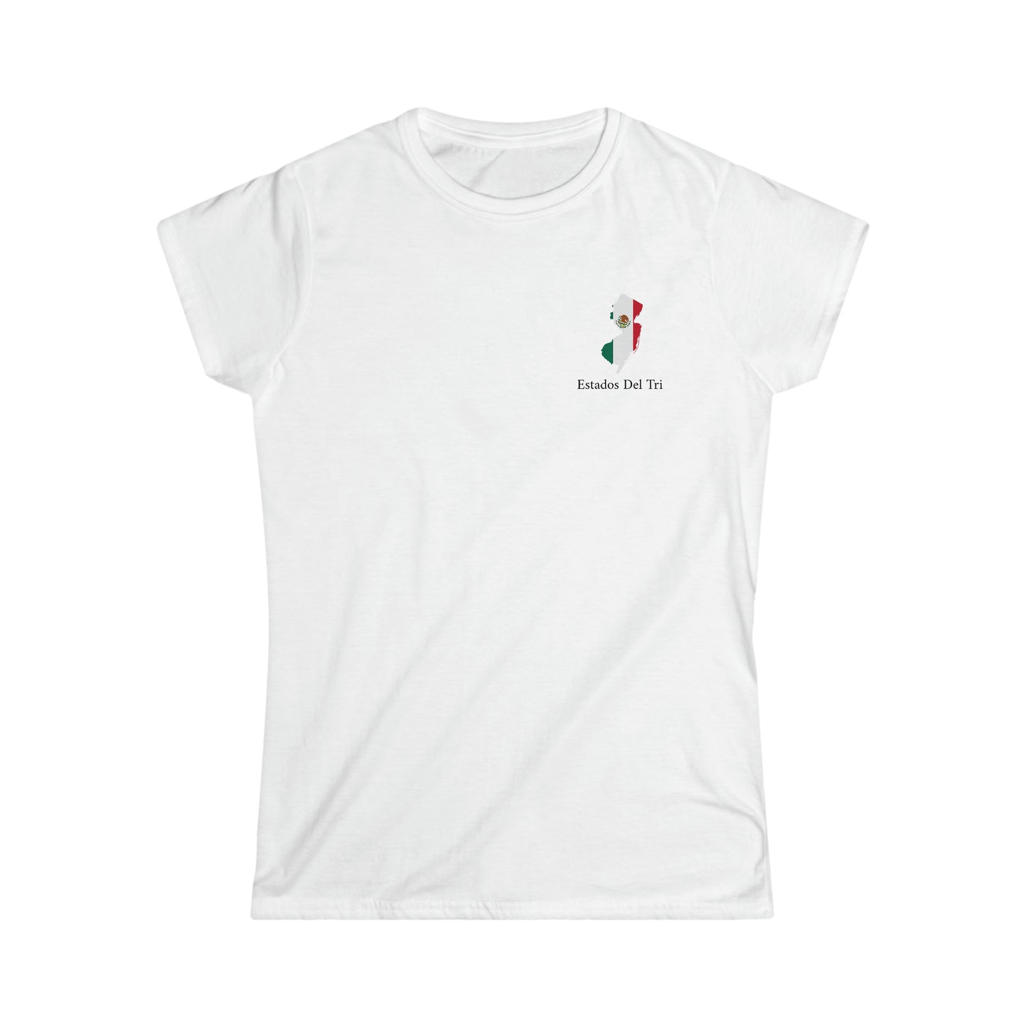 Estados Del Tri - New Jersey Women's Softstyle Tee