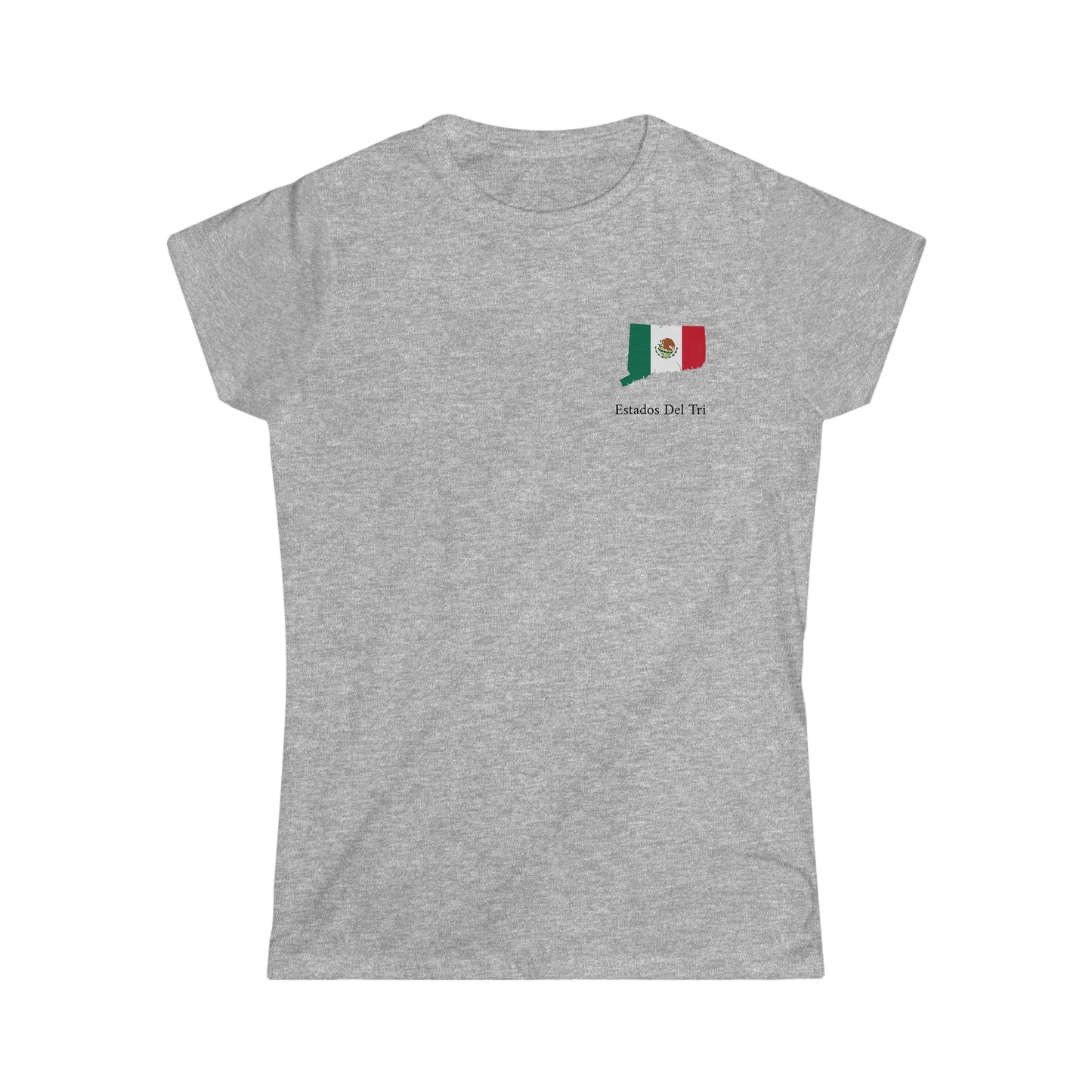 Estados Del Tri - Connecticut Women's Softstyle Tee
