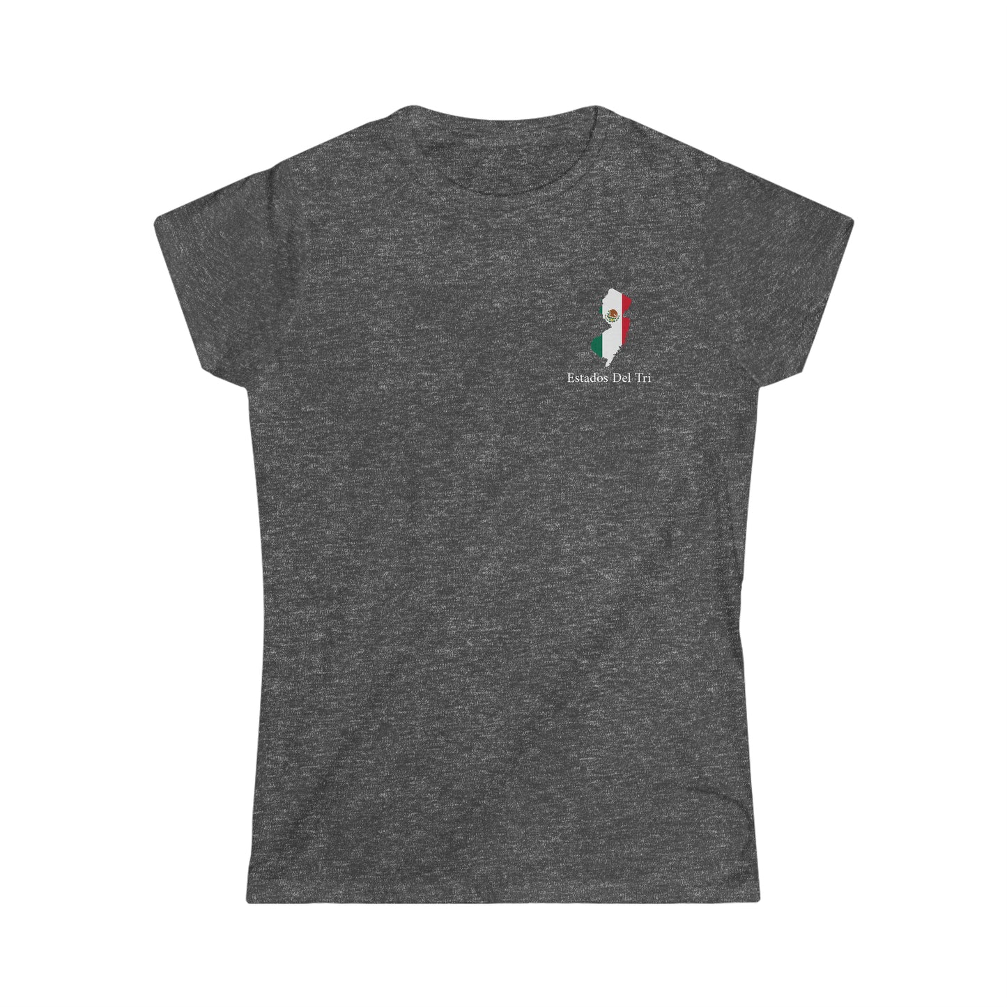 Estados Del Tri - New Jersey Women's Softstyle Tee