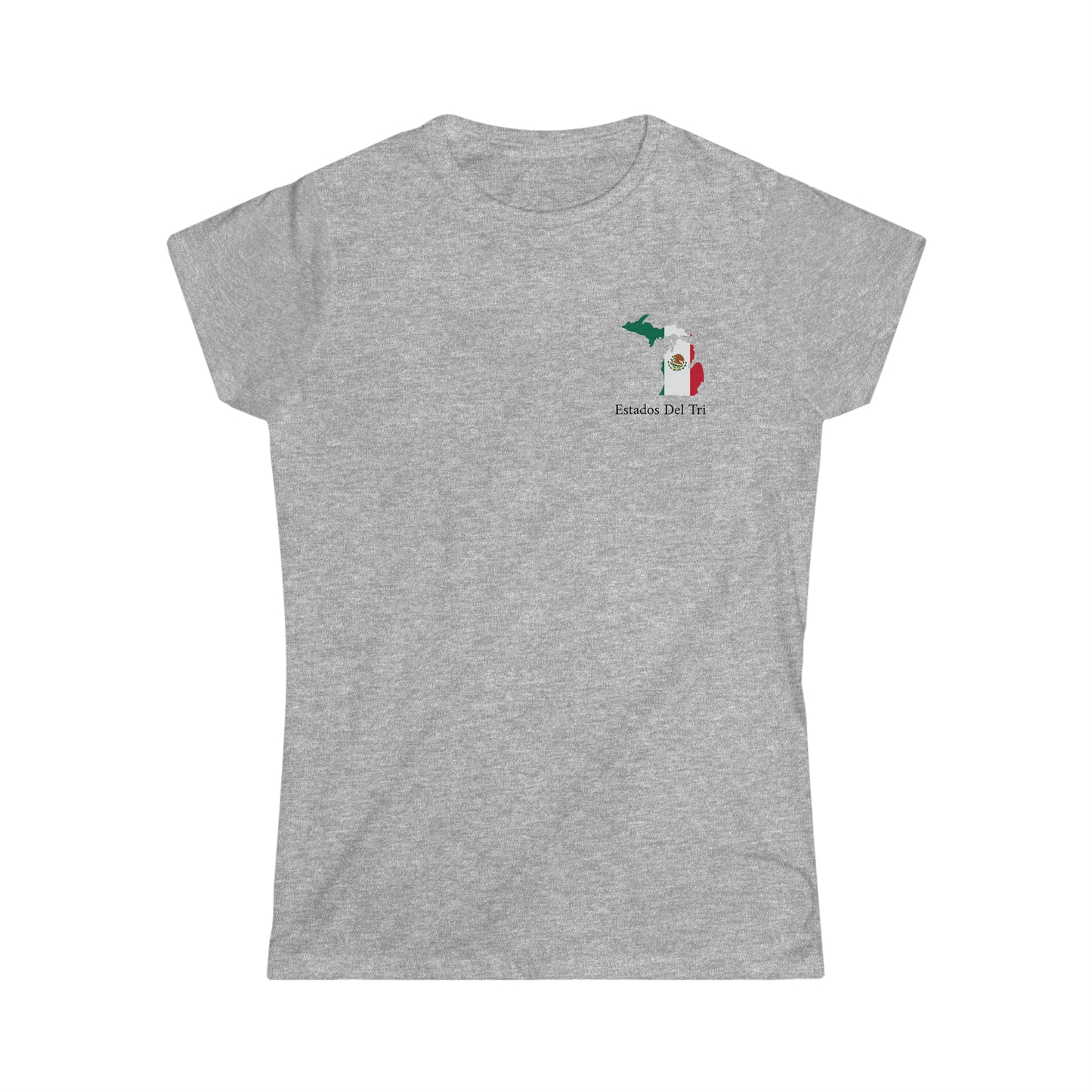 Estados Del Tri - Michigan Women's Softstyle Tee