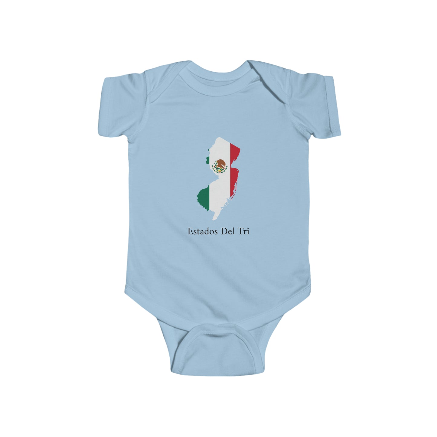 Estados Del Tri - New Jersey Baby Onesie
