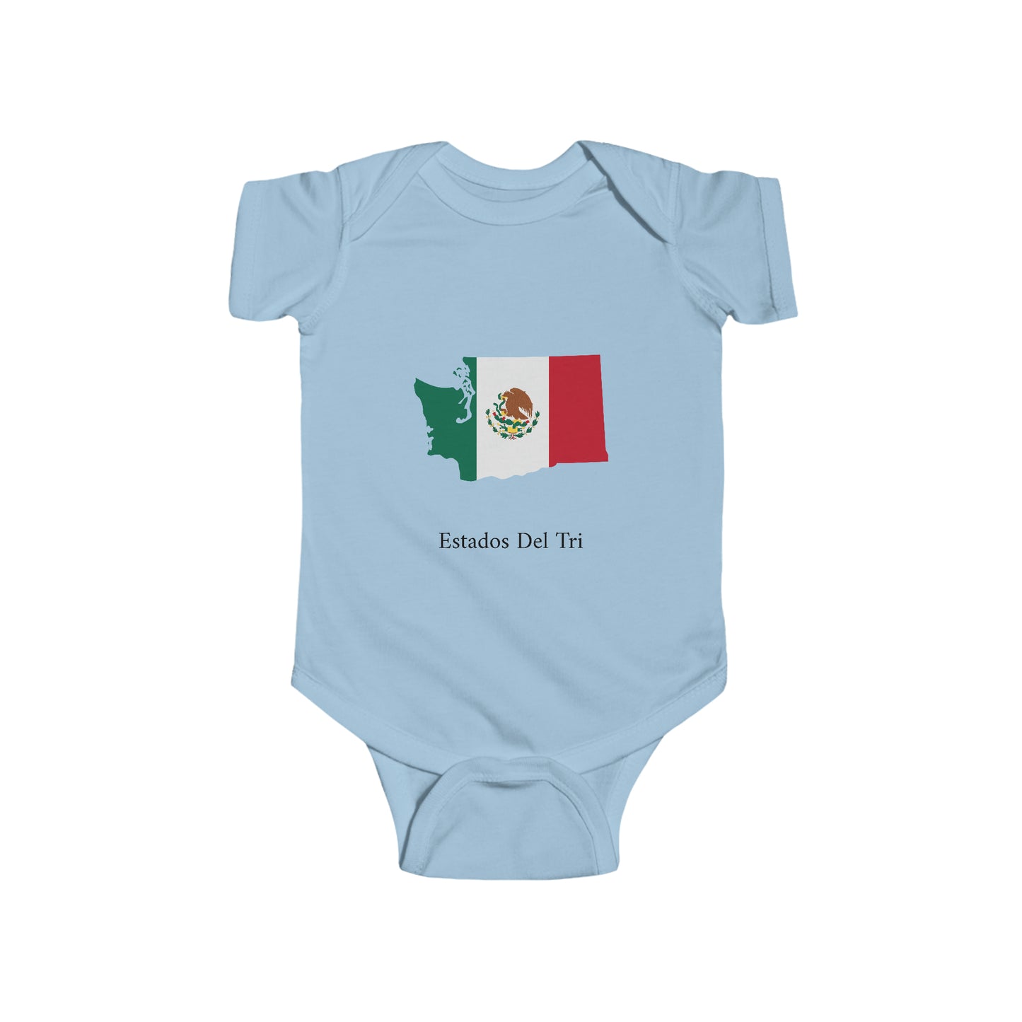 Estados Del Tri - Washington Baby Onesie