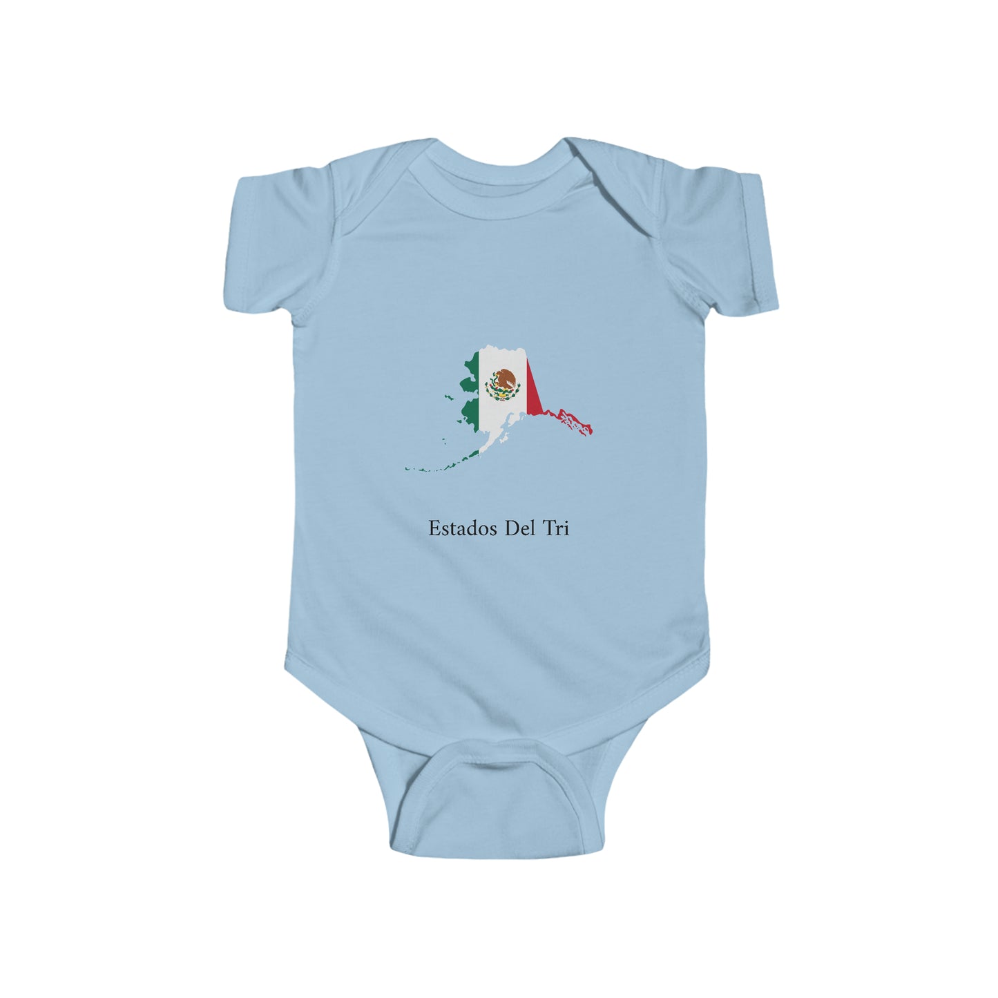 Estados Del Tri - Alaska Baby Onesie