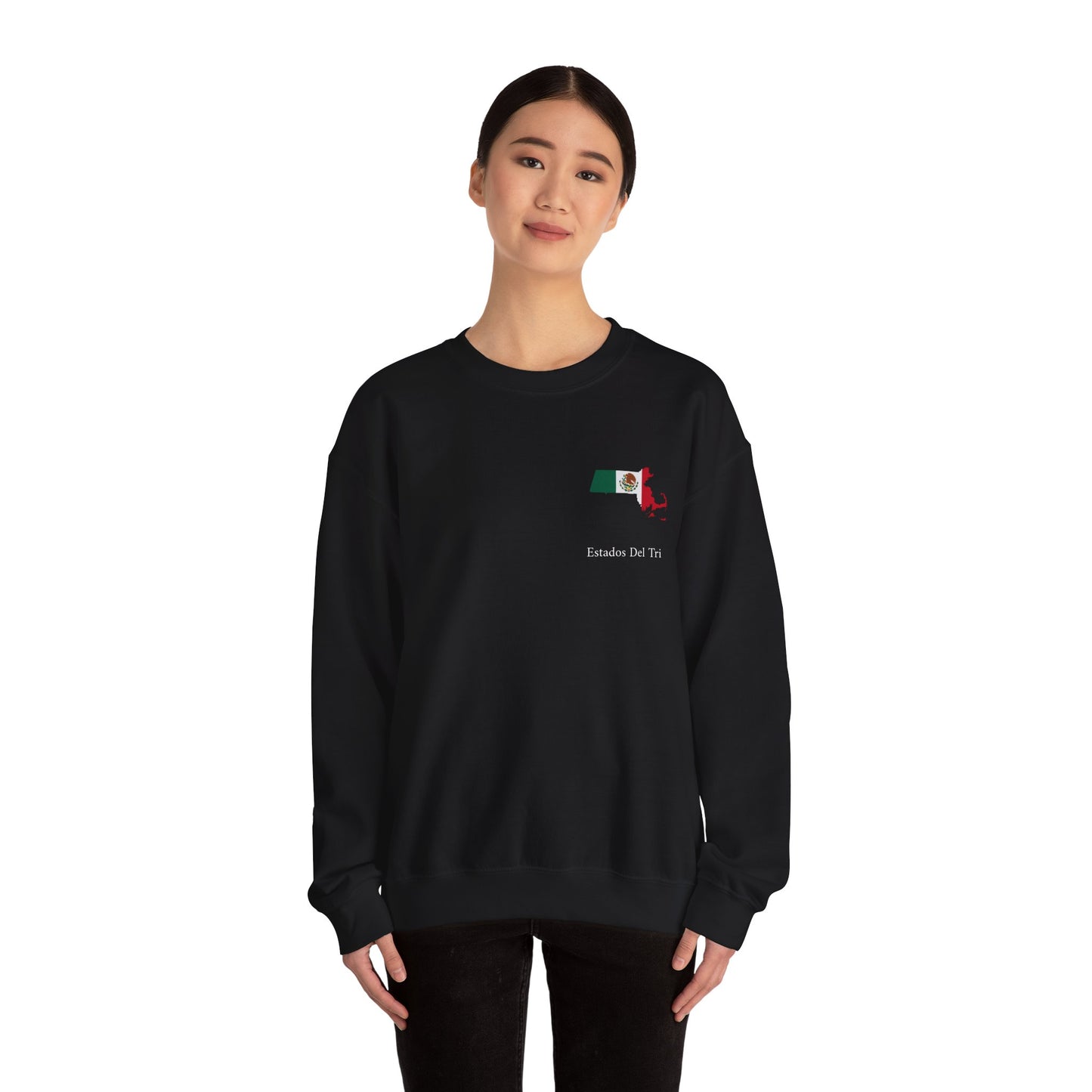 Estados Del Tri - Massachusetts Crewneck Sweatshirt