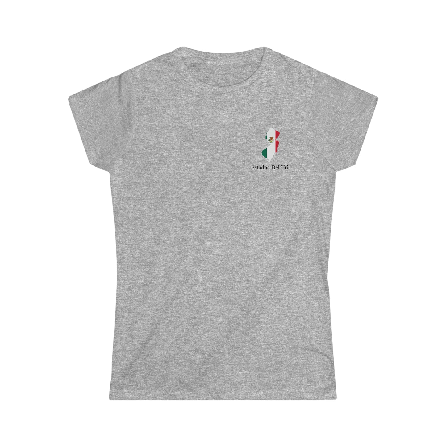 Estados Del Tri - New Jersey Women's Softstyle Tee