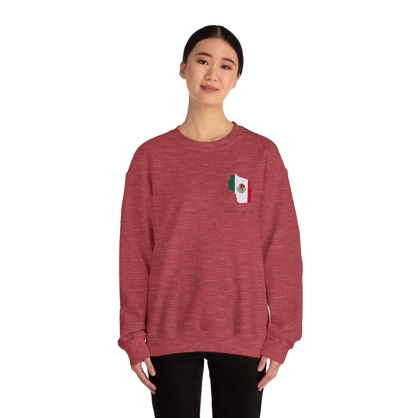 Estados Del Tri - Wisconsin Crewneck Sweatshirt