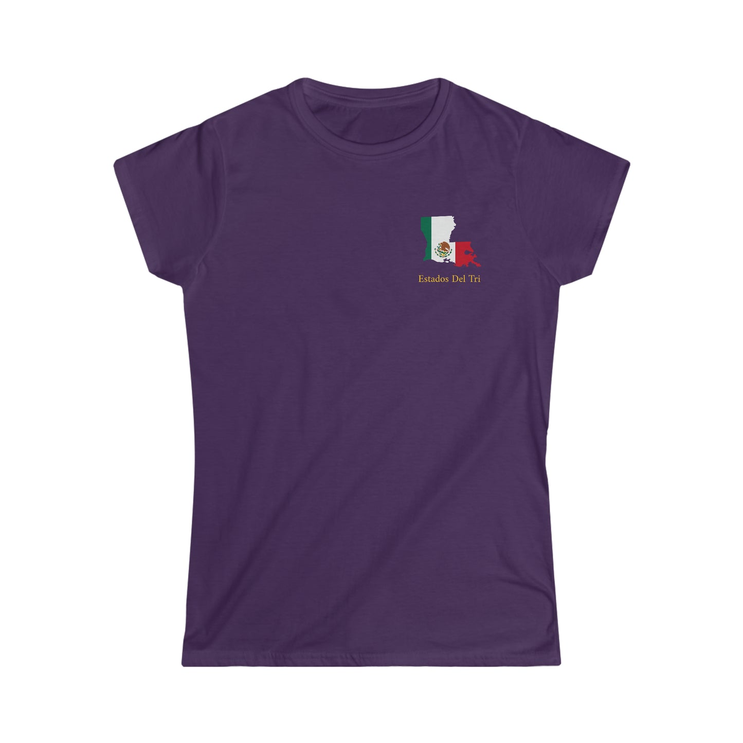 Estados Del Tri - Louisiana Women's Softstyle Tee