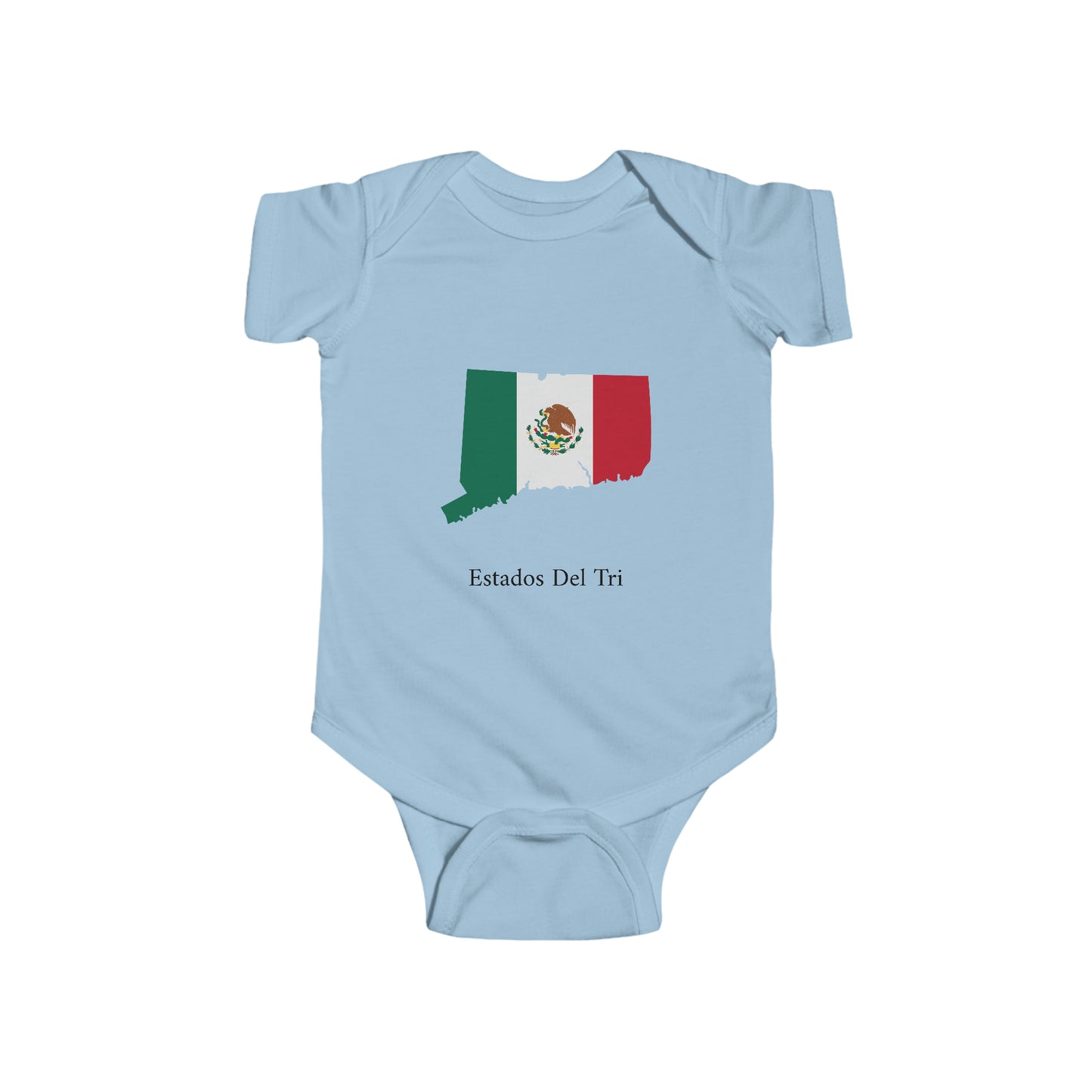 Estados Del Tri - Connecticut Baby Onesie