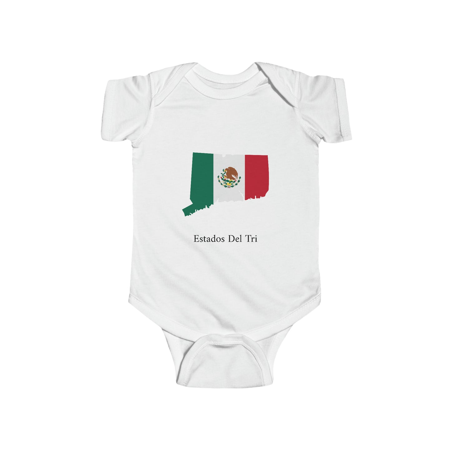 Estados Del Tri - Connecticut Baby Onesie