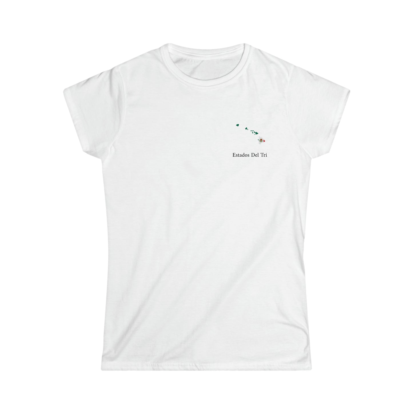 Estados Del Tri - Hawaii Women's Softstyle Tee
