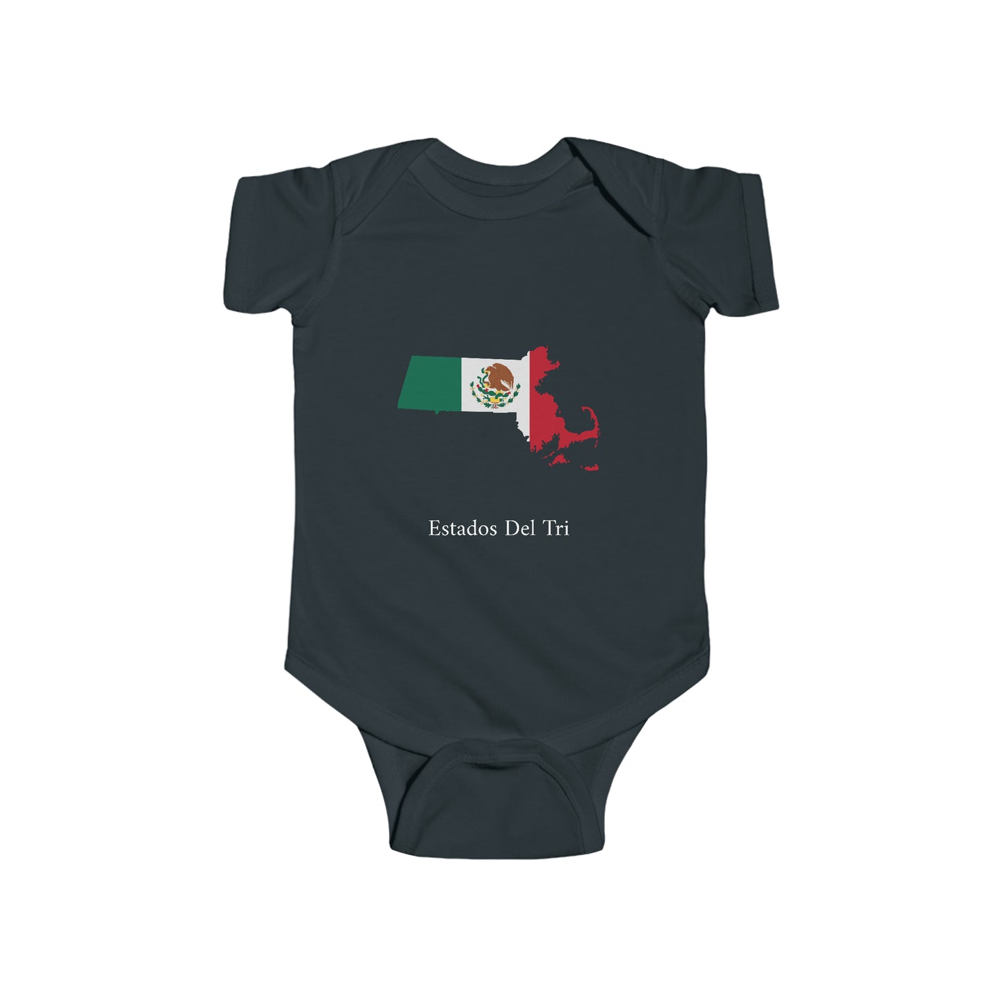 Estados Del Tri - Massachusetts Baby Onesie