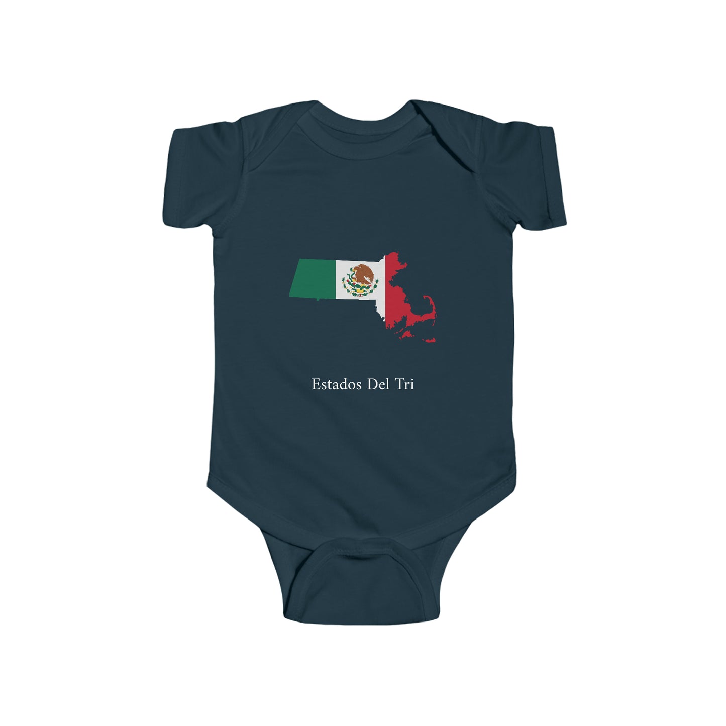 Estados Del Tri - Massachusetts Baby Onesie