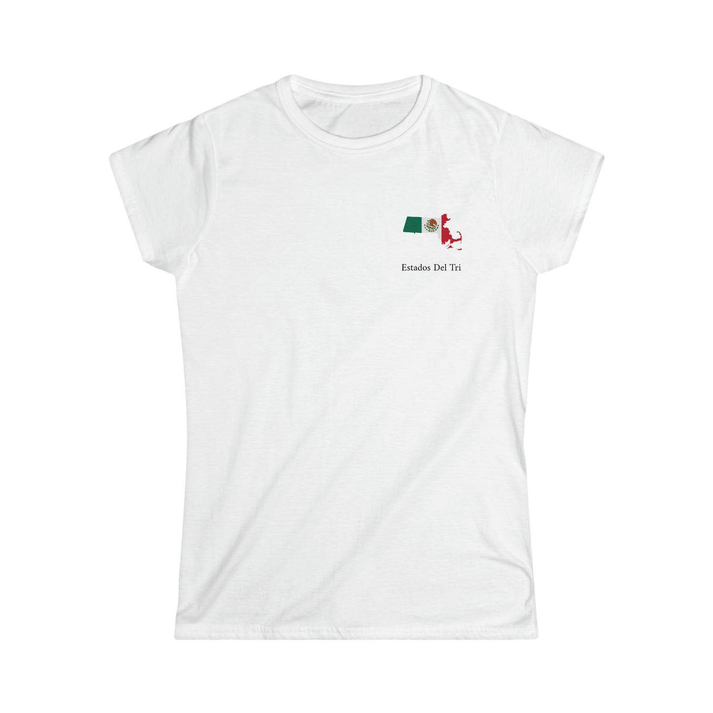 Estados Del Tri - Massachusetts Women's Softstyle Tee