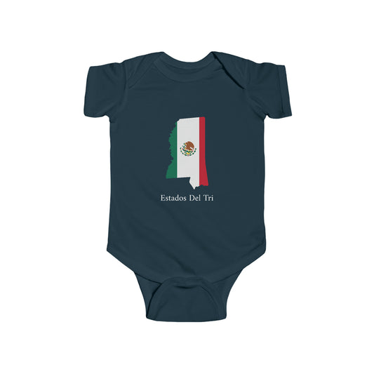 Estados Del Tri - Mississippi Baby Onesie