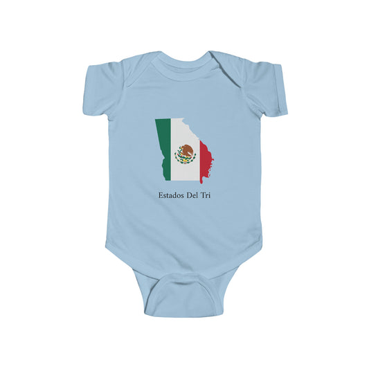 Estados Del Tri - Georgia Baby Onesie