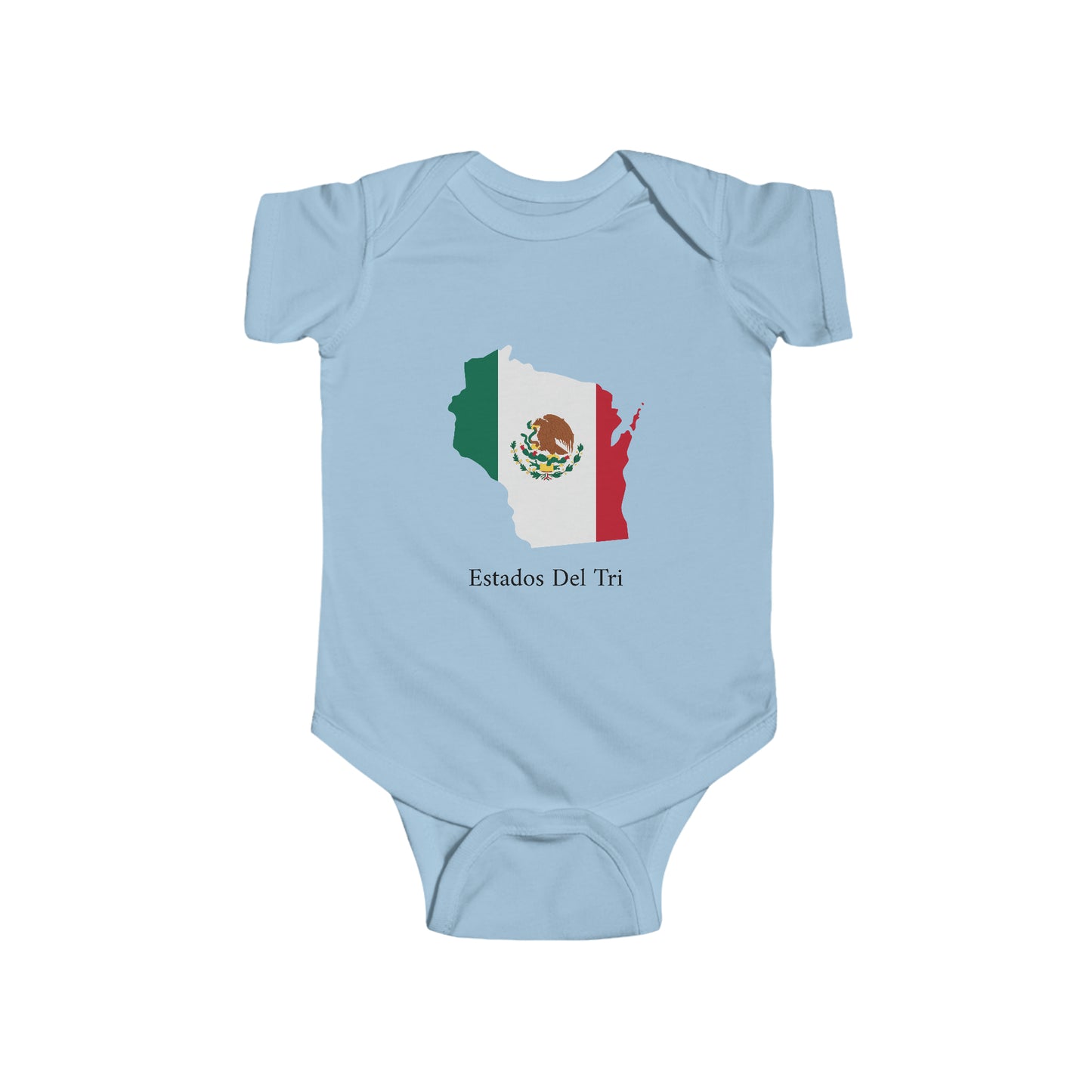 Estados Del Tri - Wisconsin Baby Onesie