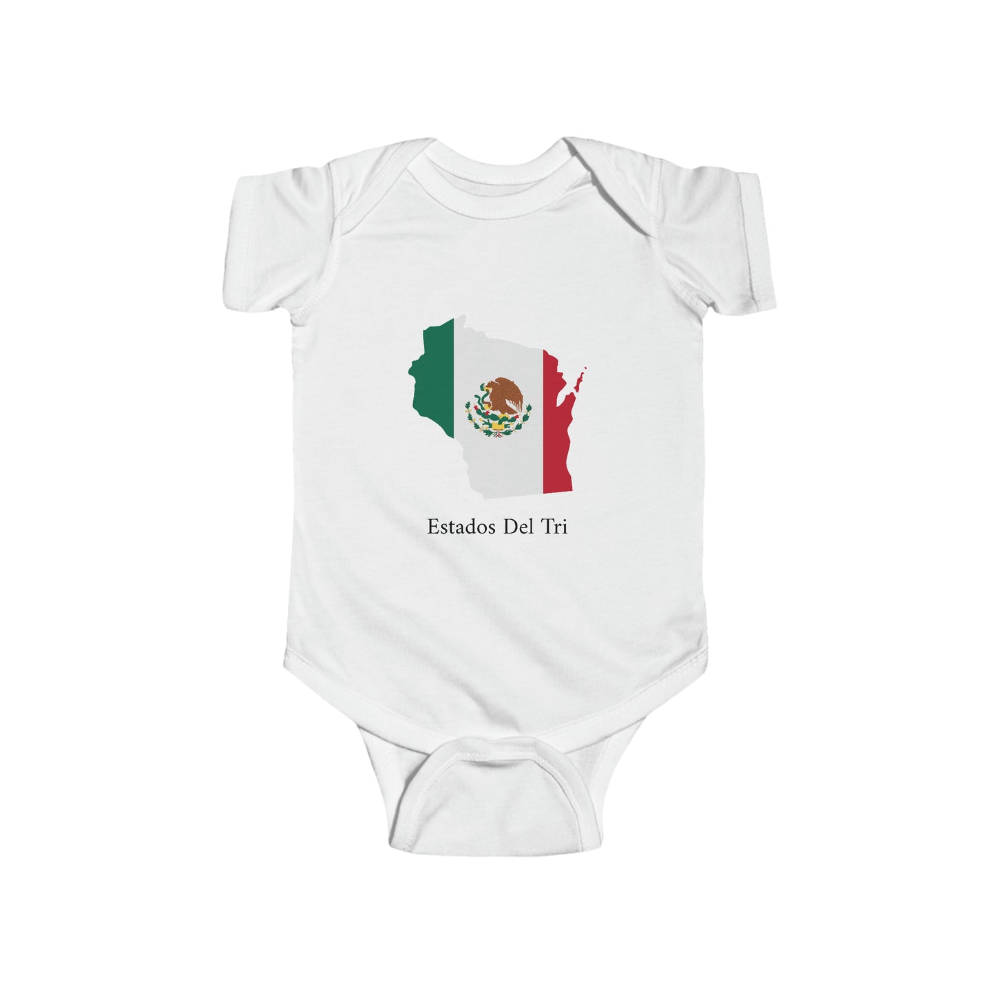 Estados Del Tri - Wisconsin Baby Onesie