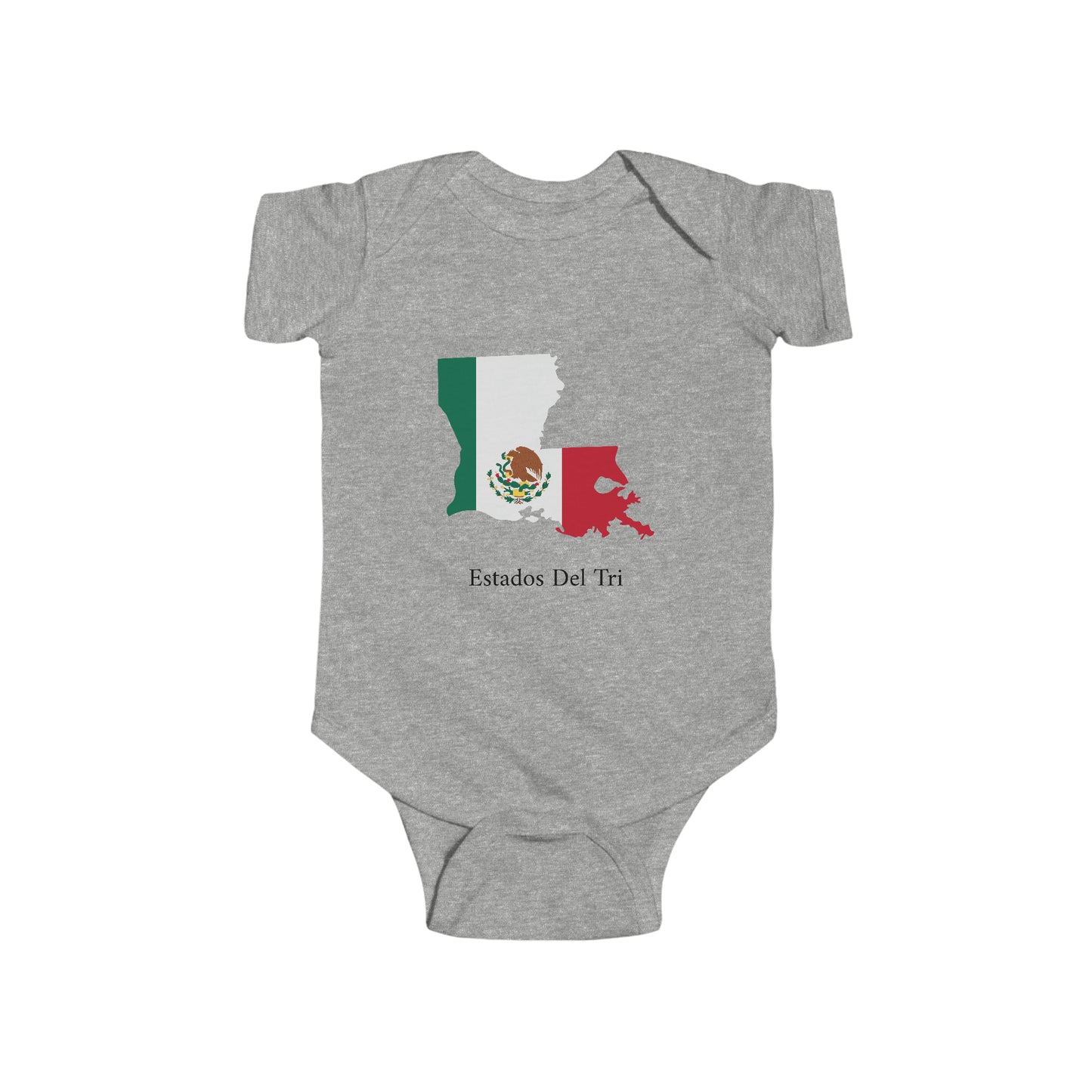 Estados Del Tri - Louisiana Baby Onesie