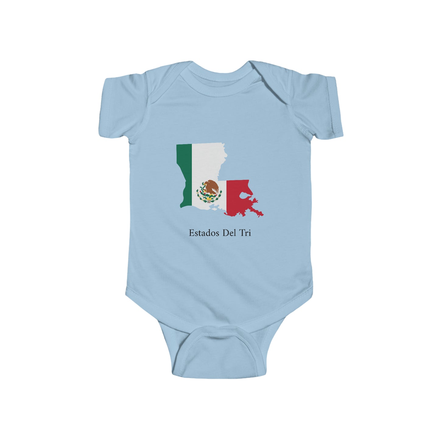 Estados Del Tri - Louisiana Baby Onesie