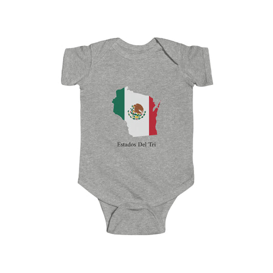 Estados Del Tri - Wisconsin Baby Onesie
