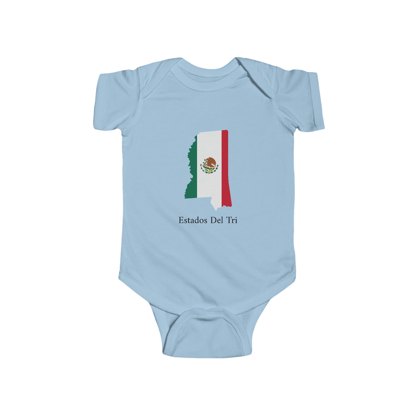 Estados Del Tri - Mississippi Baby Onesie