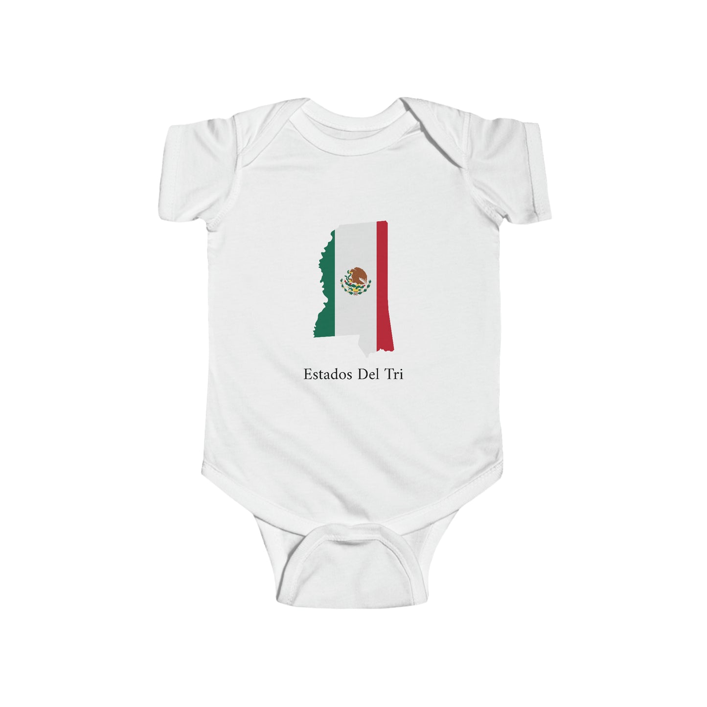 Estados Del Tri - Mississippi Baby Onesie