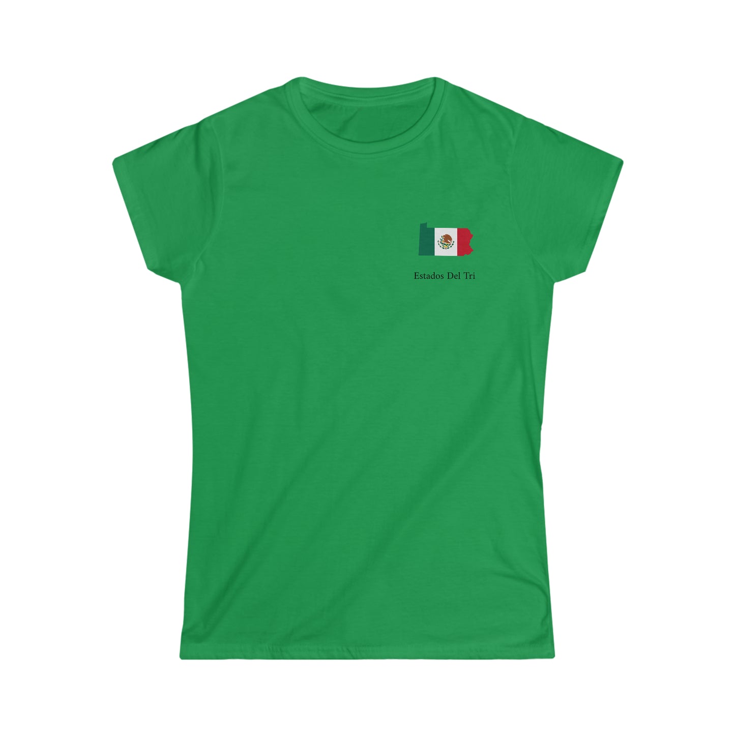 Estados Del Tri -  Pennsylvania Women's Softstyle Tee
