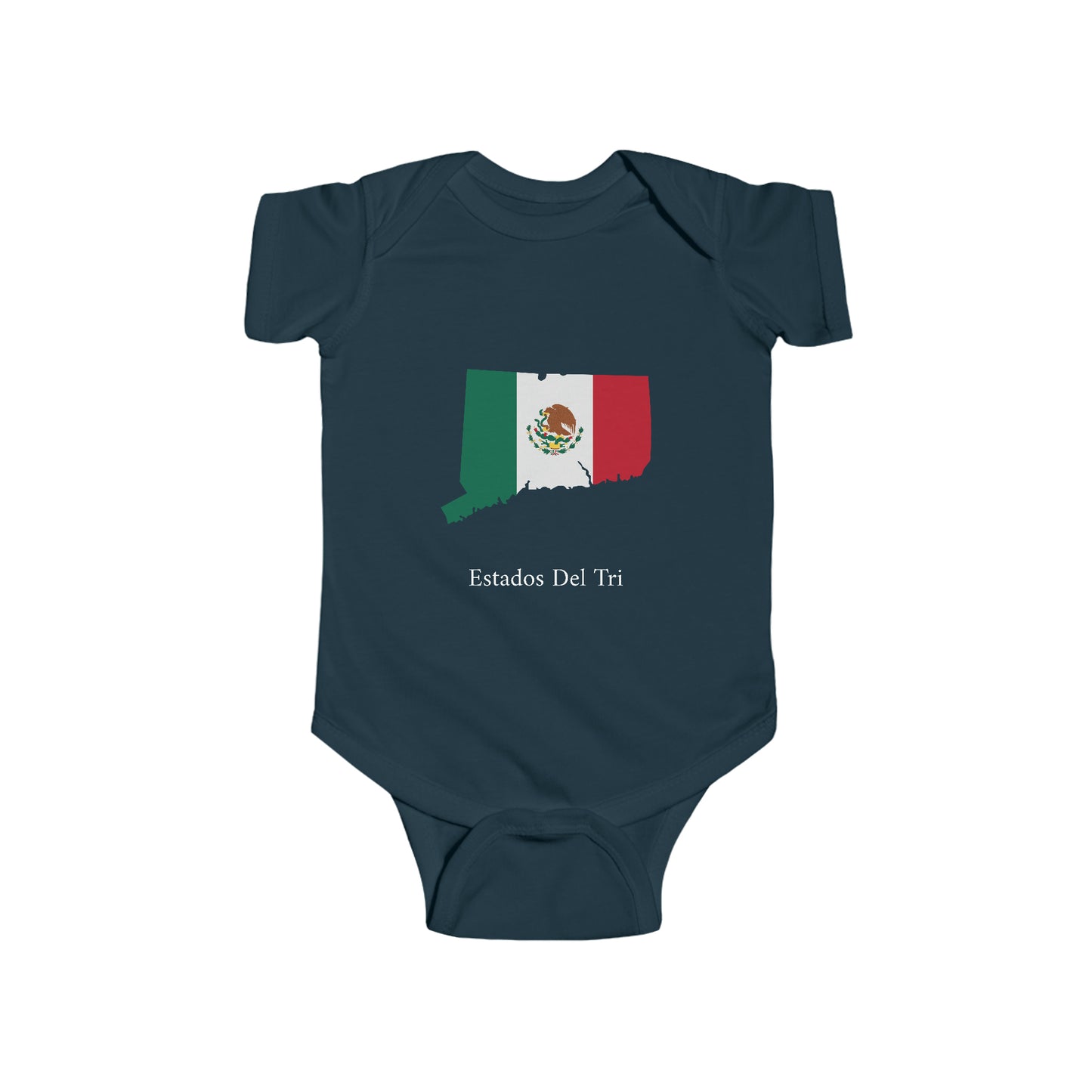 Estados Del Tri - Connecticut Baby Onesie